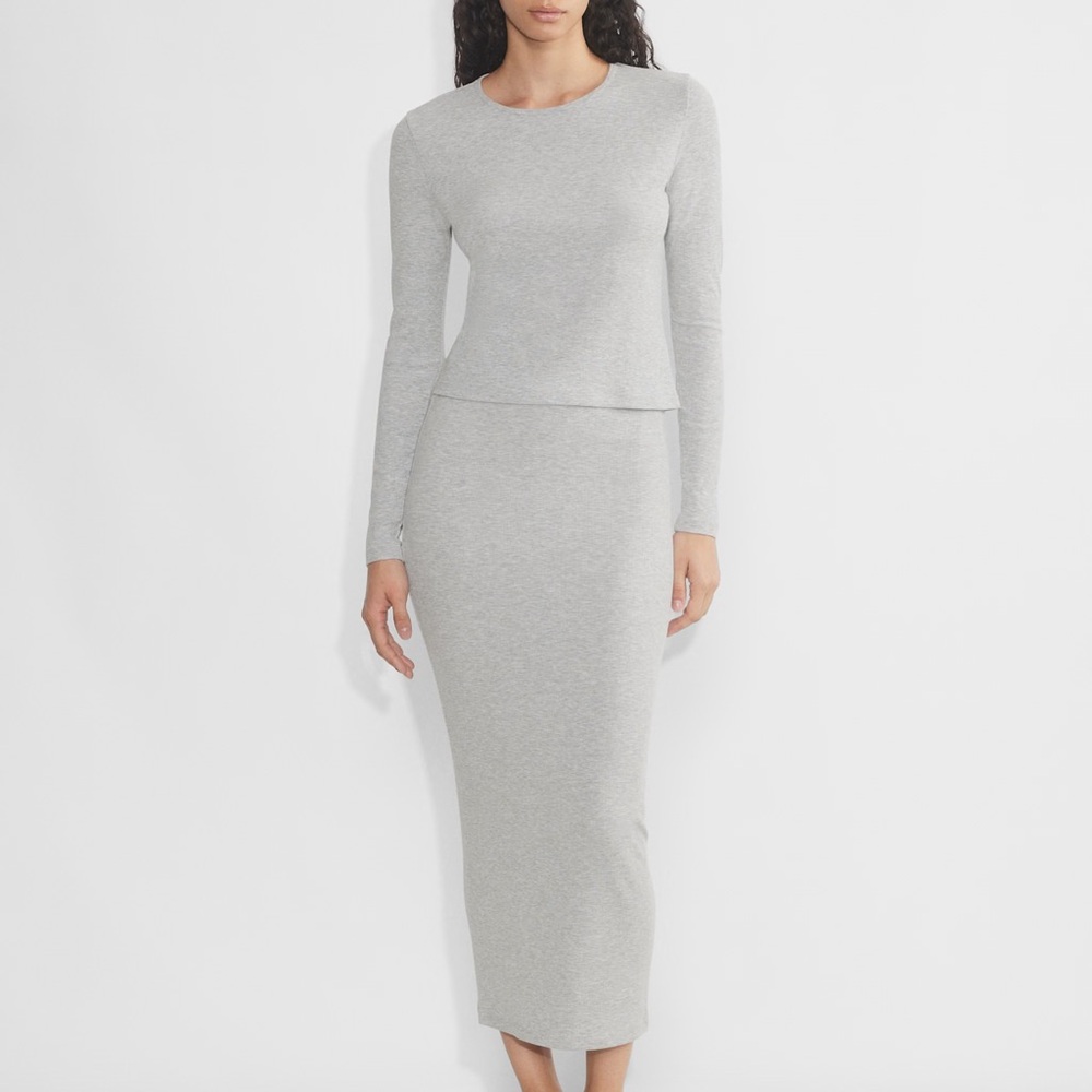 Aritzia The Group Luxe Lounge Stillness Skirt